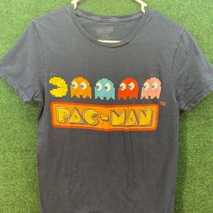 Small pac man t shirt
